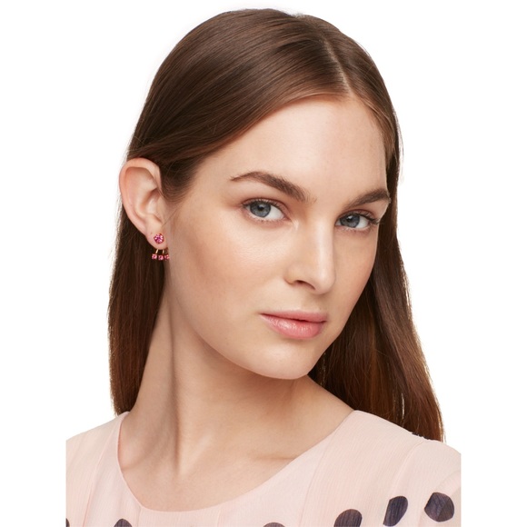 KATE SPADE • Dainty Sparklers Ear Jackets Earrings - Picture 2 of 7